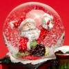 SIKORA SK06 Small Glass Decorative Snow Globe Santa Claus in