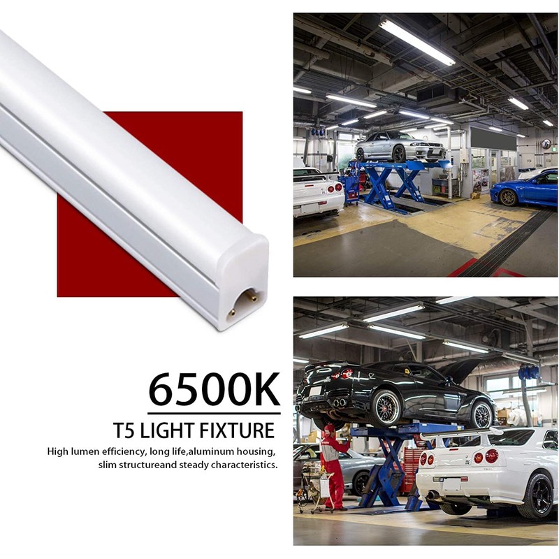 Kihung 8 Pack LED Shop Light 4FT, 20W 2200lm 6500K