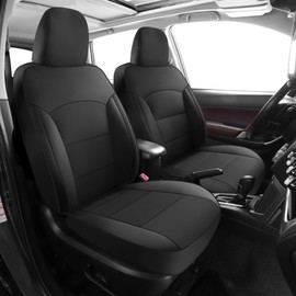 GXT Custom Fit Subaru Forester Seat Covers, Waterproof Leather Car Seat Covers, Car Seat Cushion Fit for 2013-2018 Subaru Forester(Black)