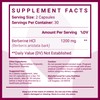 Luma Nutrition Berberine Supplement - Berberine HCL 1200mg Per Serving