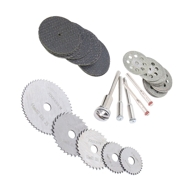 30Pcs Cutting Wheel Discs High Speed Steel Saw Blades with