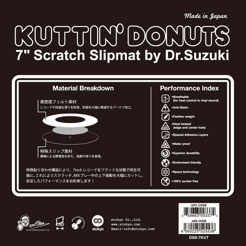 'Dr. Suzuki 7 Kuttin Donuts SLIPMAT