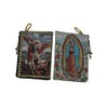 Intercession Tapestry Rosary Pouch Keepsake (Guadalupe - St Michael)
