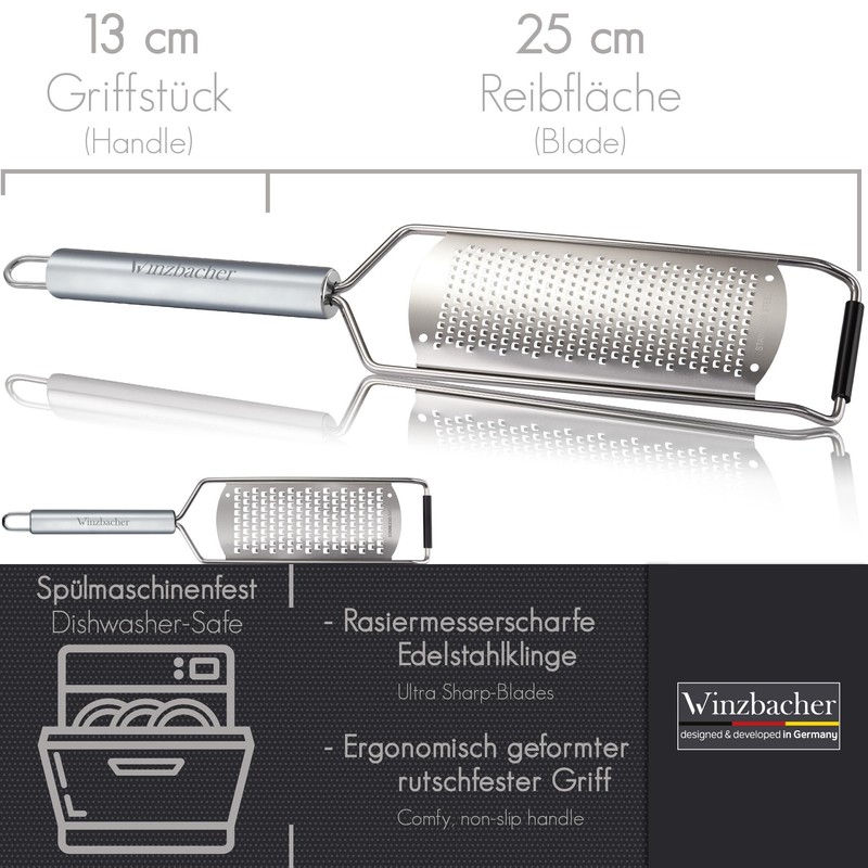 Winzbacher® The Original [Set of 2] Stainless Steel Grater |