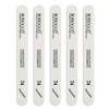 Boboku Cuticle Nail File 74, White, 5 Pieces / 보보꾸 큐티클 손톱 파일 74, 화이트, 5개