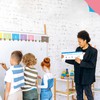 15 PCS Number Line Dry Erase Boards, Double Sided Writable
