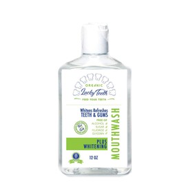 Lucky Teeth Organic Food Grade Peroxide MouthWash - Plus WHITENING -