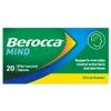Berocca Mind Citrus Effervescent Tablets, Vitamin B & C, Magnesium,