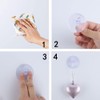 FUYOAL 8 Pcs Suction Hooks, Clear Towel Hooks Window Suckers