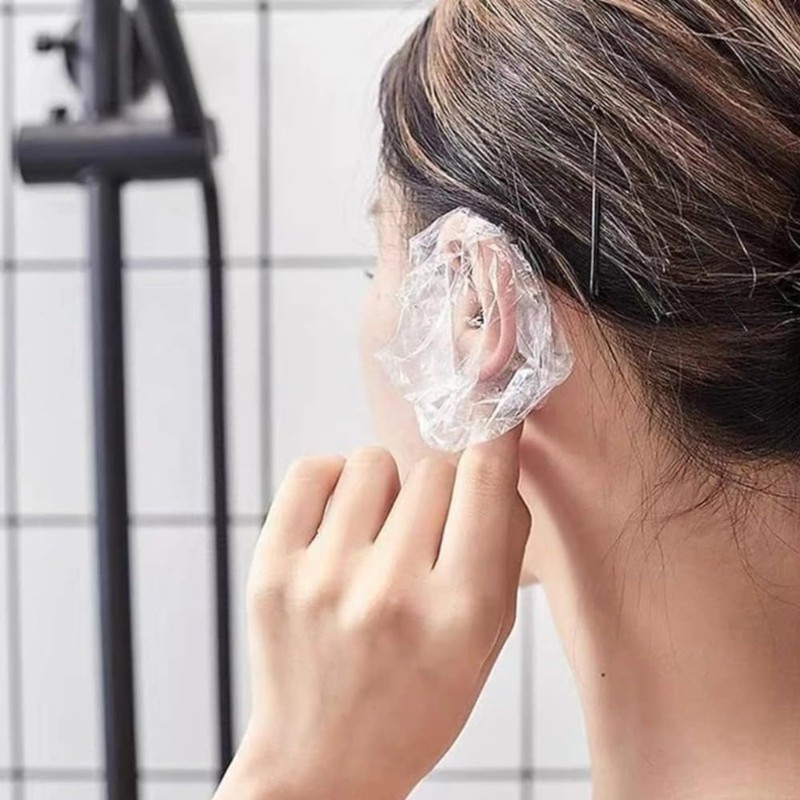 Itisyou イヤーキャップ 使い捨て 耳キャップ 耳カバー 100枚入り 毛染め 髪染め 耳保護 キャップ