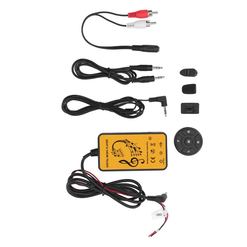 Bluetooth Music Handsfree RCA AUX Adapter Universal Car Audio Transmitter