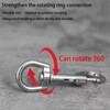 Sturdy Stainless Steel Swivel Snap Hook - 2 Pack for