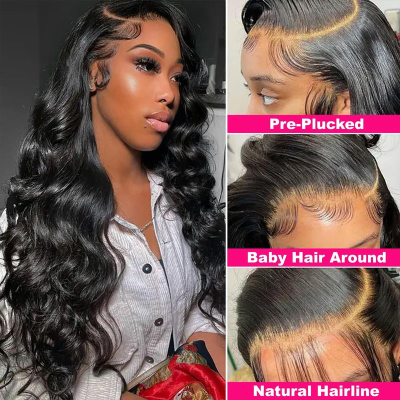 Real Hair Wig 13 x 4 HD Lace Front Wig