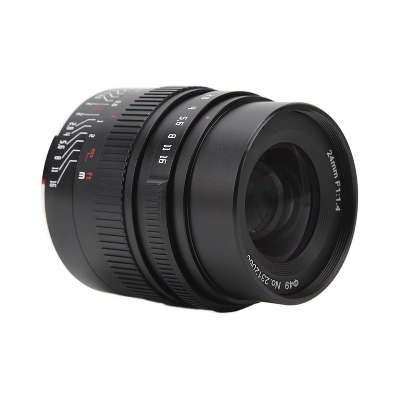 7ARTISANS Large Aperture Lens 24mm F1.4 Half Frame Wide Angle
