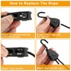 CYEAH 8 PCS Rope tie Downs 1/8 Inch 6ft Kayak