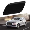 Headlight Washer Cover Black Front Bumper Headlight Washer Cover Spray