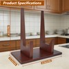 Wooden Cookbook Stand,Multifunctional Kitchen Book Stand,Cookbook Holder for Kitchen Counter