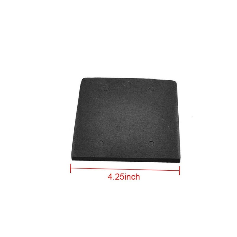 LDEXIN 20 Pcs Rectangle Adhesive Foam Sander Back Mat Replacement