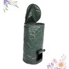 Kisangel Portable Leaf Collection Bag with Zipper Cover Durable Garden