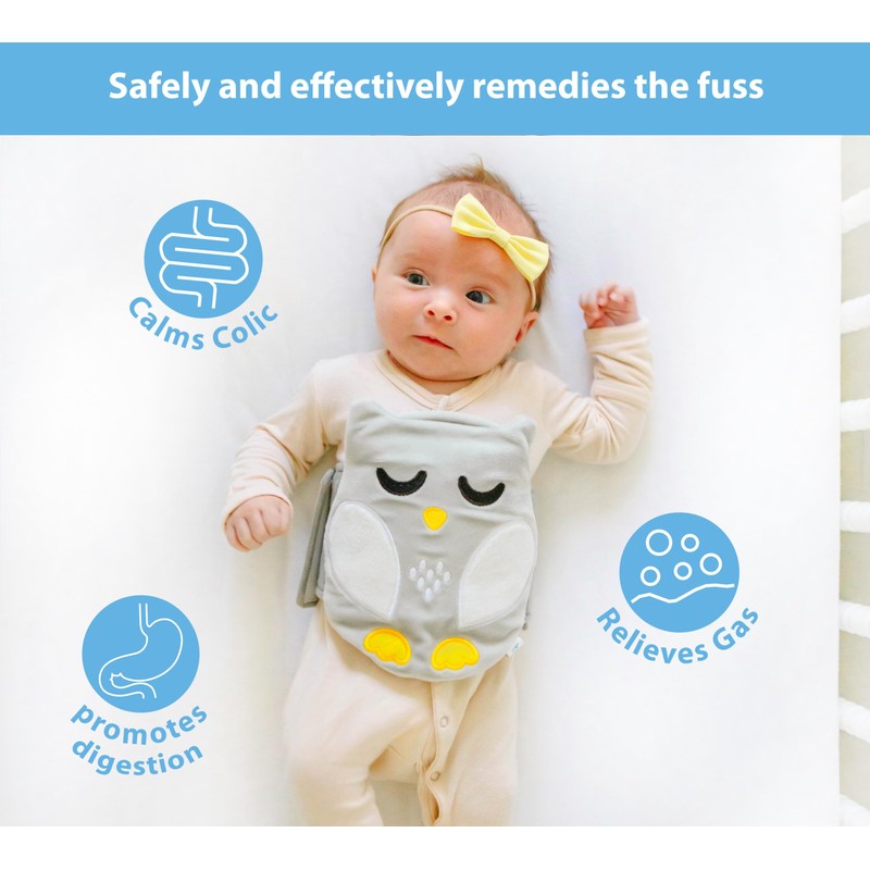 Baby Colic, Gas and Upset Stomach Relief, Baby Heated Tummy