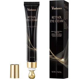 Crema De Ojos Con Cafeína Con Retinol, Crema Debajo De Los Ojos Para Ojeras E Hinchazón, Crema Antiedad Para Ojos Para Arrugas, Tratamiento De Bolsas Para Los Ojos Para Hombre