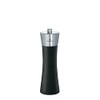 Zassenhaus Augsburg 7-Inch Black Dual Salt & Pepper Grinder with