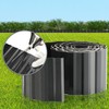 com-four® lawn edging made of plastic - flower bed edging