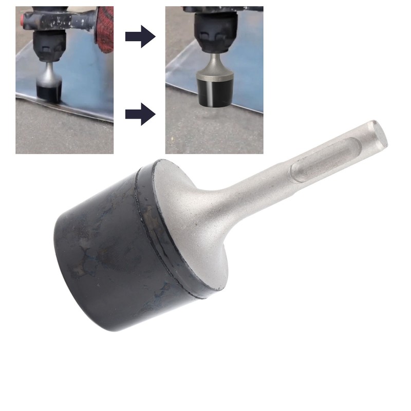 Electric Hammer Head Replacement Round Shank Metal Striking Hammer Head