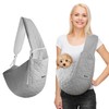 JourCraf Dog Sling for Small Dogs, Hands Free Dog Sling