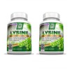 BRI Nutrition L-Lysine 180 Veggie Capsules 2 packs, 180 tablets / BRI Nutrition 엘 라이신 L-Lysine 180베지캡슐 2팩, 180정