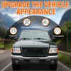 ABS Front License Plate Holder Compatible with 2001-2005 Ford Ranger,