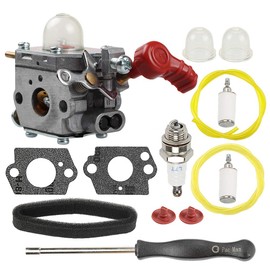 Powtol C1U-P27 753-06288 Carburetor for Craftsman Troy bilt 751-15112 316791020 316711171 TB2040XP TB2044XP TB2MB TB430 TB35EC MS2550 MS2560 MS9900 M25B RM430 Blower Trimmer