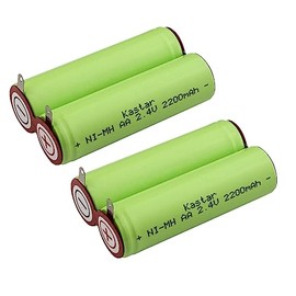 Kastar 2-Pack 2.4V 2200mAh Ni-MH Battery Replacement for Remington 457 Remington 4B3 Remington 5BF1 (M) Remington 6B2L Remington 6BL2 Remington 7BFSL1 Remington 8B11L Remington DT42 Remington DT45