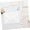 Pack of 10 Envelopes Transparent Envelopes Parchment Envelopes 5 x