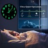 Blingbin Wall Clock, 12 Inch Glow in Dark Wall Clocks,