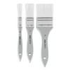 Liquitex Basics 3699369 Synthetic Brush Set, 3 Flat Brushes -