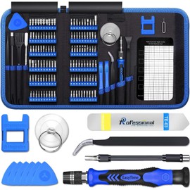 Juego de destornilladores de precisión 140 en 1, computadora profesional, kit de herramientas de reparación de portátiles, kit de herramientas de reparación de teléfonos celulares, compatible con