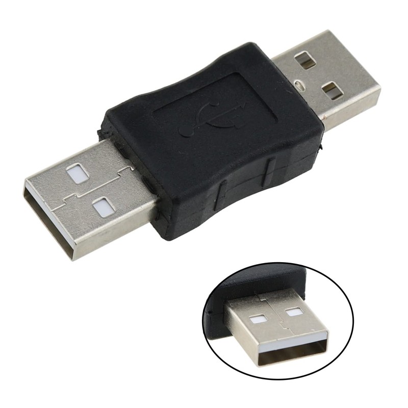 ZZHXSM 2PCS USB Adapter USB Male to USB Male Gender
