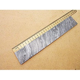 Poshland DBD-651, Custom Handmade Damascus Steel Billet Knife/Blank Blade Making Bar