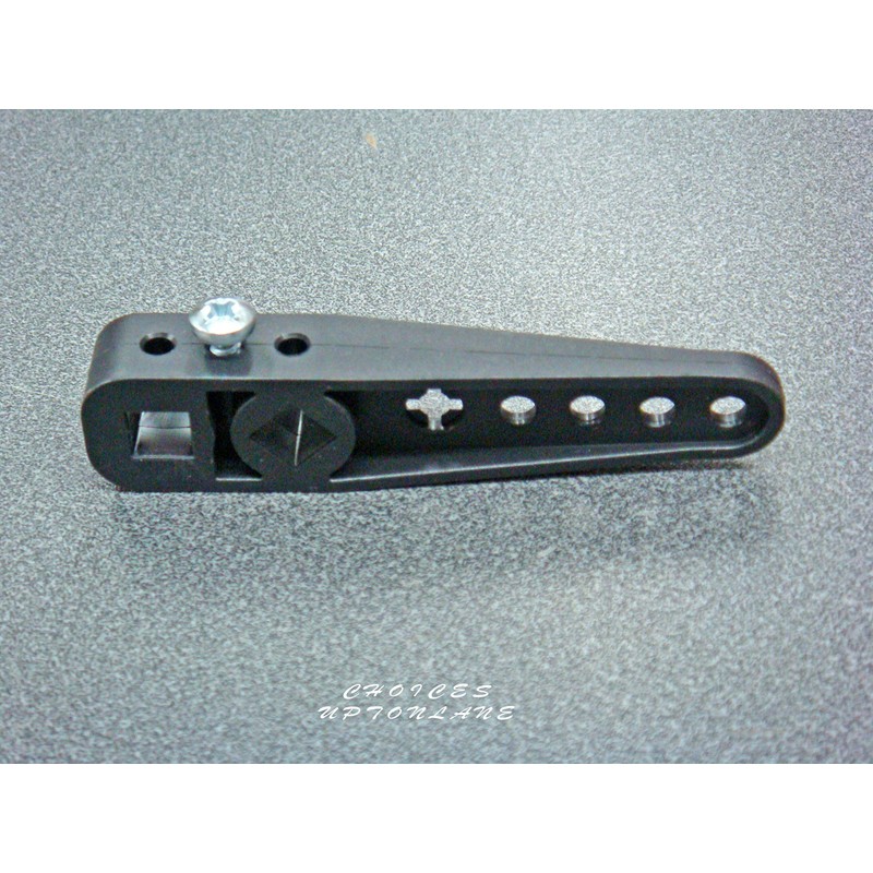 Replacement Black Plastic WC Toilet Cistern Flush Lever Multi Adjustable