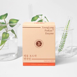 Yeonglong Yeongrong Podlock Enzyme [FODMAP Enzyme] Digestion Lactose Low FODMAP Hibiscus Decomposed Collagen Approximately 1 month's worth / 영롱 포드락 엔자임 [포드맵 효소] 소화 유당 저포드맵 히비스커스 분해 콜라겐 약 1개월분