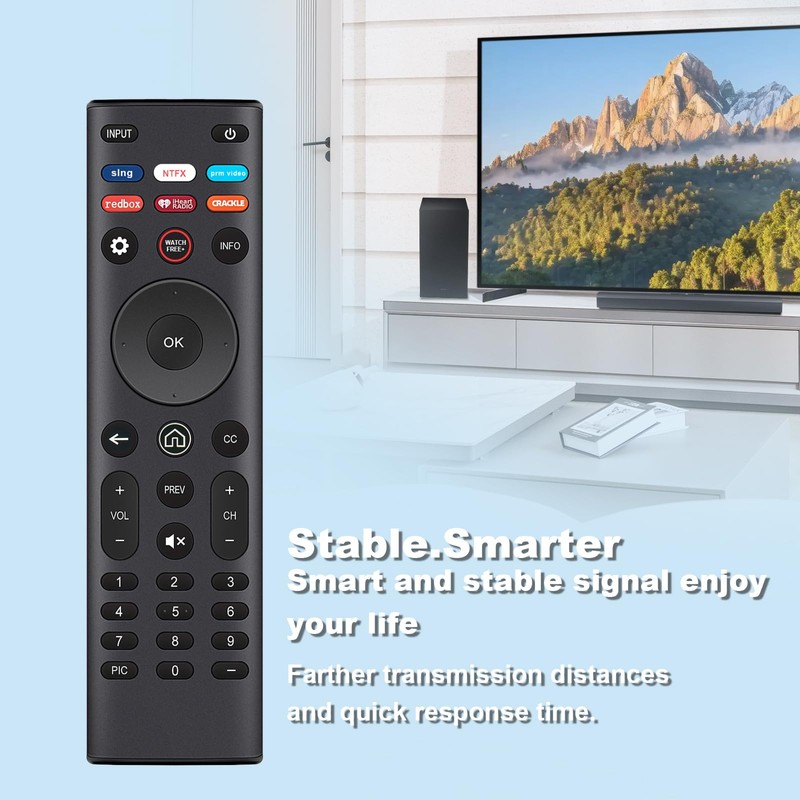 Universal Remote XRT140 XRT140R Replacement fit for All VIZIO Smart