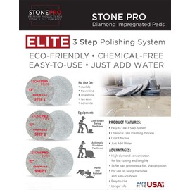 StonePro Elite Diamond Impregnated Pads (7 inch Hone)