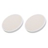 2PCS Round Welding Plate with Multiple Holes Quartz Welding Tile
