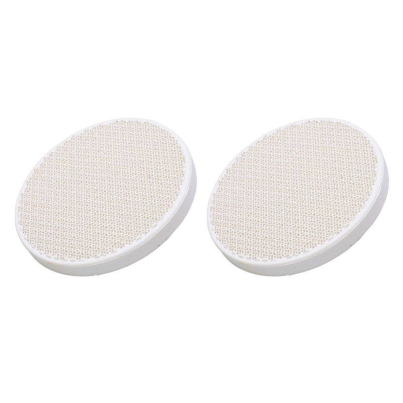 2PCS Round Welding Plate with Multiple Holes Quartz Welding Tile