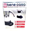 Bene Casa Portable Espresso Coffee Maker/Cafetera Portable1-3Cup Blanca