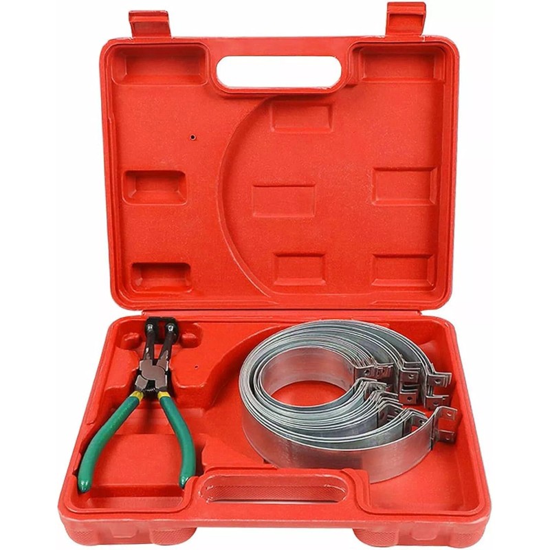 MOTOCOCHE Piston Ring Compressor Tool Set With Pliers And 14