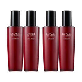 Charmzone Deage Red Edition 2+2 Basic Duo Set Skin Lotion 120ml single item, total of 4 items / 참존 디에이지 레드 에디션 2+2 기초 듀오세트 스킨 로션 120ml 단품 총 4개