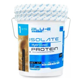 Balde Protena Whey Hidrolizada Isolate de 5 KG BLU-E Supplements 28g de Protena 0 Carbohidratos 5g BCAAs y Glutamina por Porcin 131 Servicios Sabor...