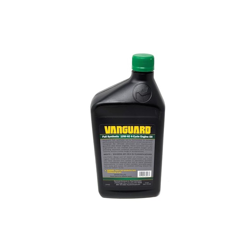 Vanguard 10W-40 Full Synthetic Engine Oil Quart